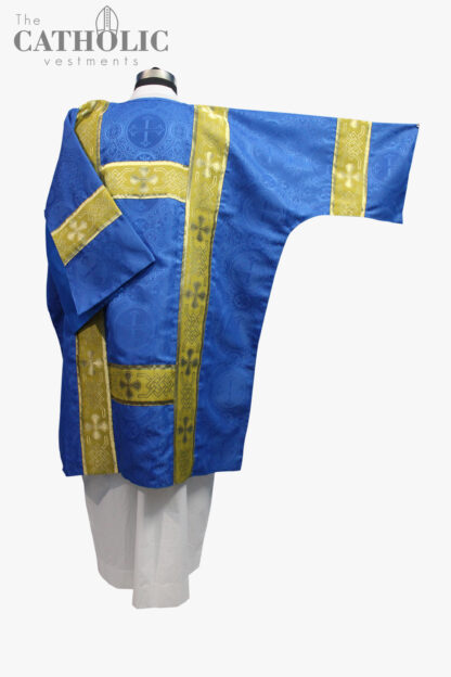Dalmatic Vestment & Mass Set  - DBlue - Image 2