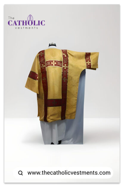 Dalmatic Vestment & Mass Set  - Yellow - Image 2