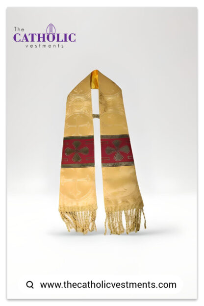 Dalmatic Vestment & Mass Set  - Yellow - Image 4